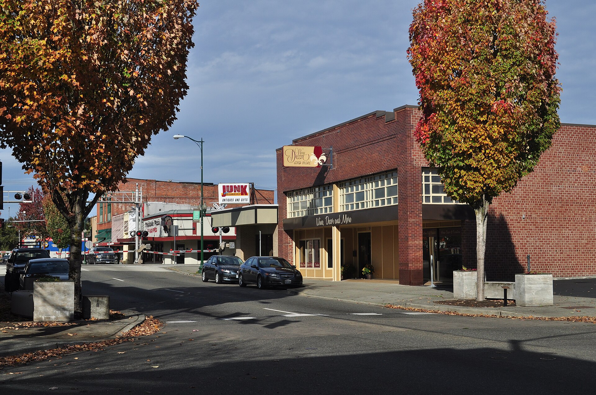 Historic N. Meridian Street near Puyallup, WA